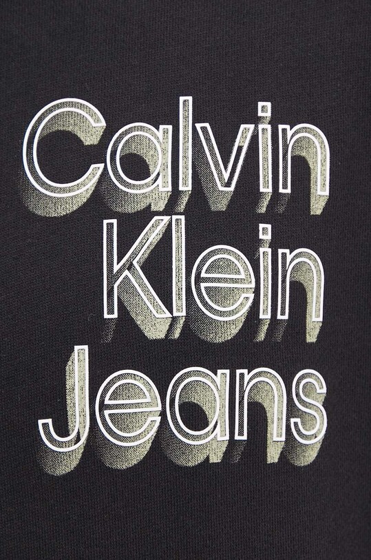 Хлопковая кофта Calvin Klein Jeans J30J325927 чёрный