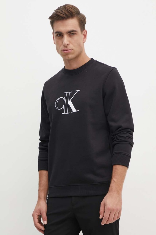 Calvin Klein Jeans bluza negru J30J326034