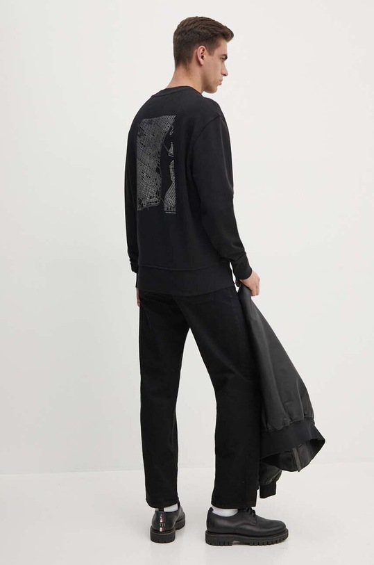 Odzież Calvin Klein Jeans bluza bawełniana J30J326790 czarny