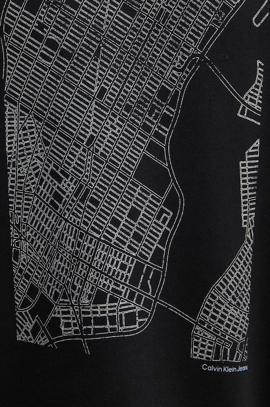 Calvin Klein Jeans bluza bawełniana J30J326790 czarny