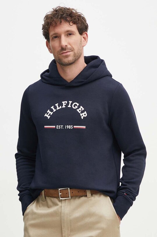 Кофта Tommy Hilfiger с капюшоном тёмно-синий MW0MW35568