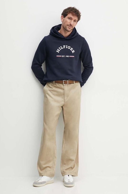 Dukserica Tommy Hilfiger MW0MW35568 mornarsko plava AW24