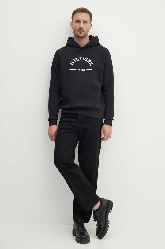 Tommy Hilfiger bluza MW0MW35568 negru AW24