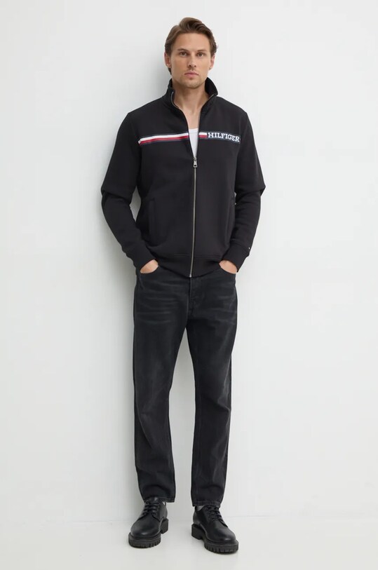 Кофта Tommy Hilfiger MW0MW36736 чёрный AW24