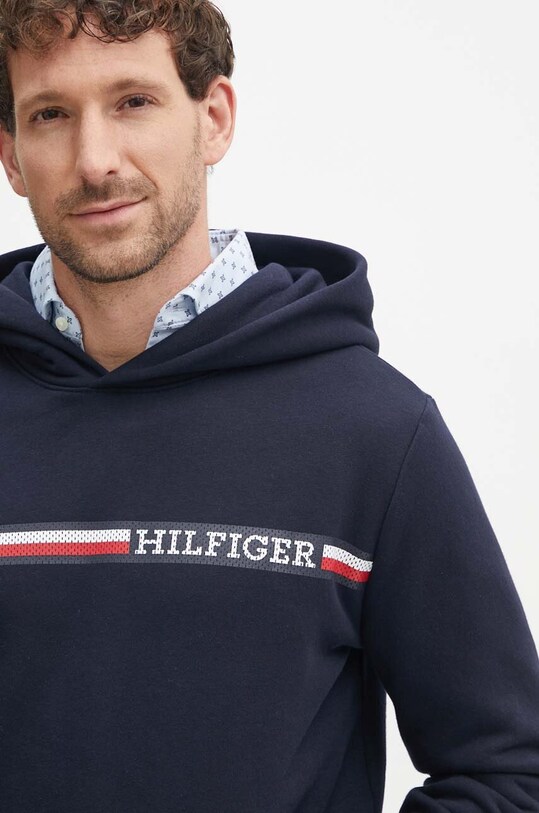 Кофта Tommy Hilfiger с капюшоном тёмно-синий MW0MW36737