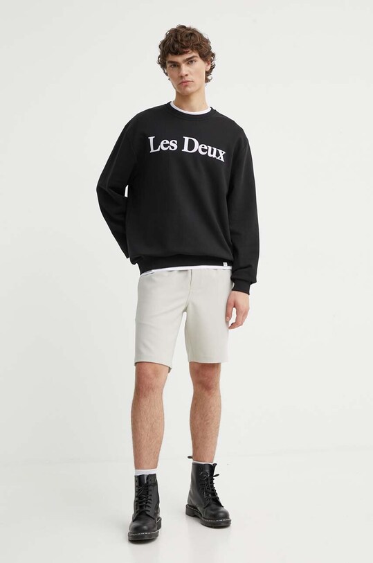 Хлопковая кофта Les Deux LDM200160 чёрный AW24