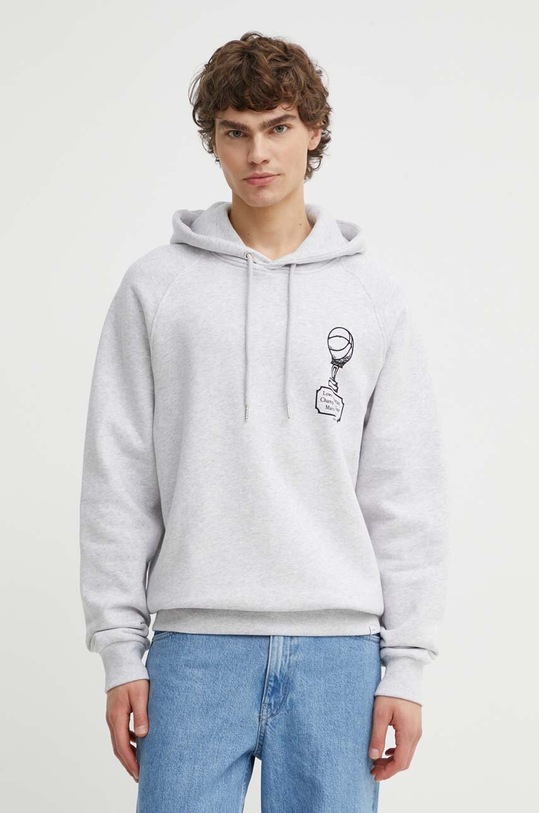 Oblečení Bavlněná mikina Les Deux LDM202032 šedá