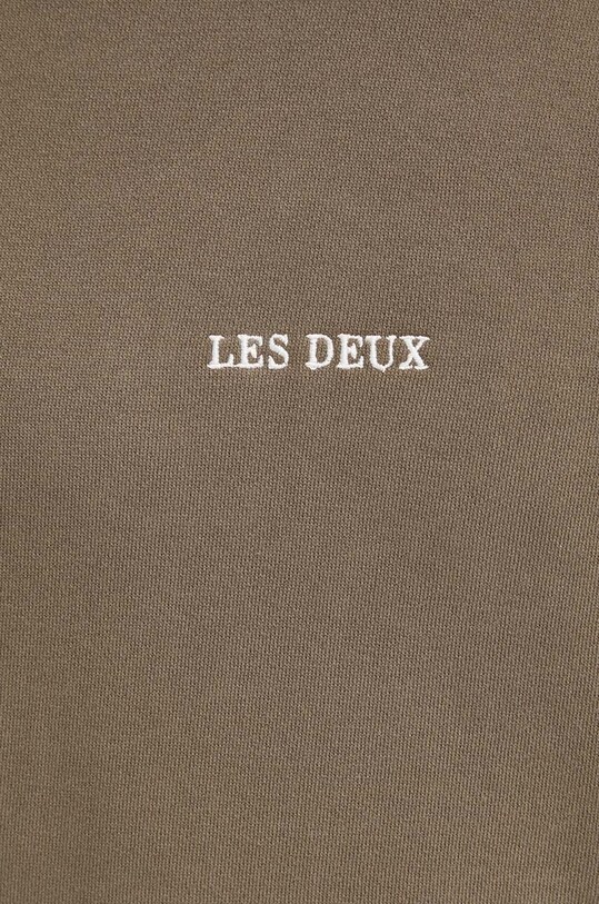 Бавовняна кофта Les Deux LDM202033 зелений