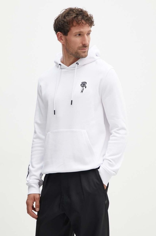 Karl Lagerfeld bluza z kapturem biały 543910.705401