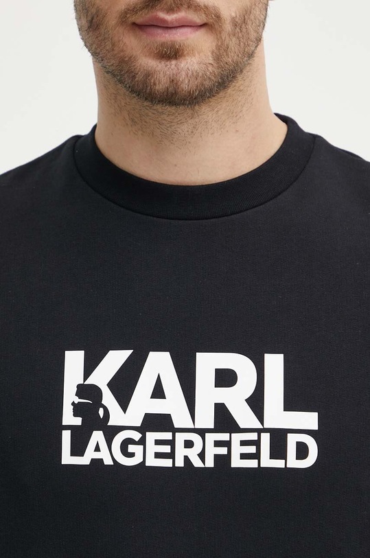 Bavlněná mikina Karl Lagerfeld 543917.705091 černá