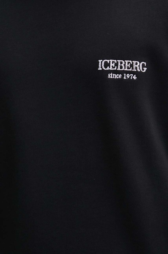 Iceberg bluza bawełniana E0116300 czarny