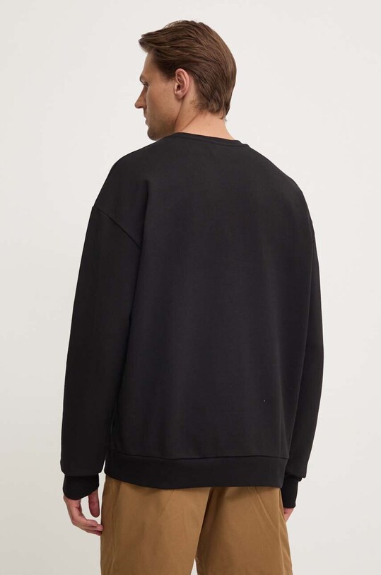 Îmbrăcăminte Iceberg hanorac de bumbac E052.6341 negru