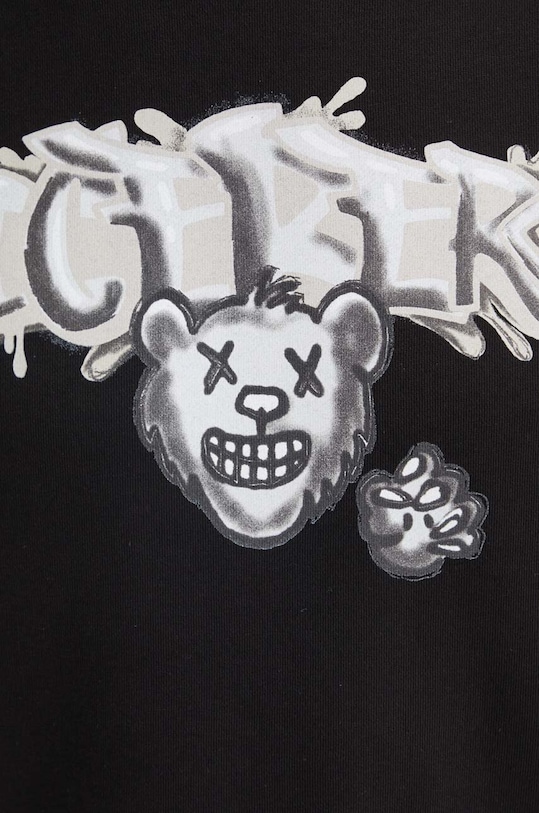 Хлопковая кофта Iceberg E052.6341 чёрный