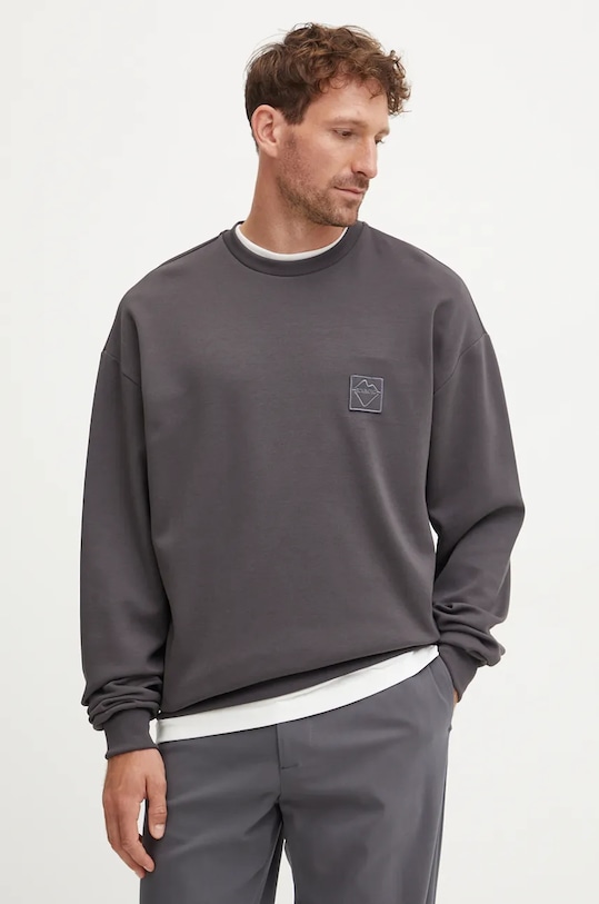 Кофта Iceberg без капюшона серый E056.6331