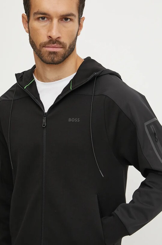 BOSS Green bluza czarny 50519019