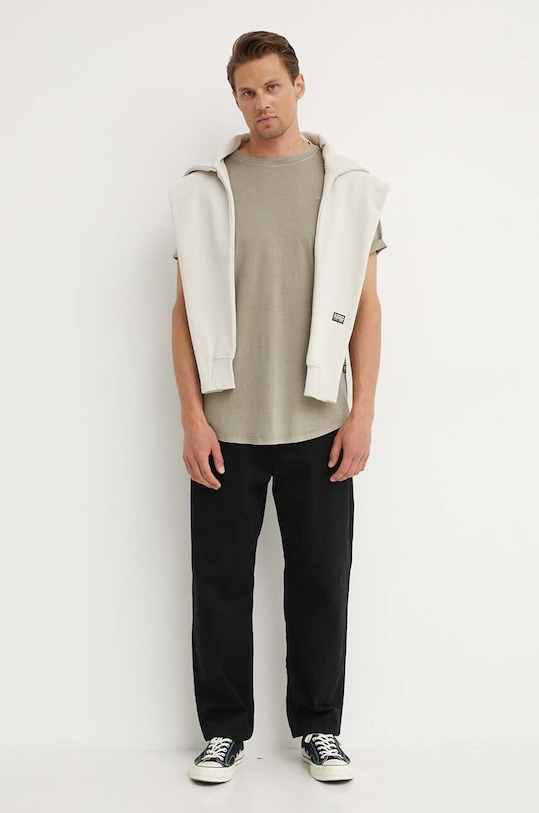 Bavlněná mikina G-Star D24680.D562 béžová AW24