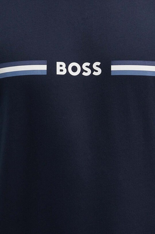 BOSS hanorac lounge din bumbac 50521749 bleumarin