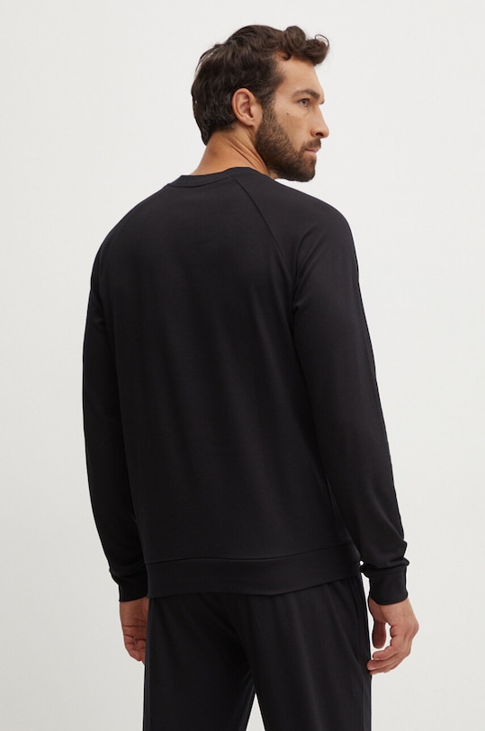 Ρούχα Βαμβακερό φούτερ BOSS 50521749 μαύρο