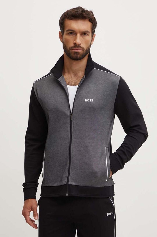 Кофта лаунж BOSS візерунок чорний 50521809