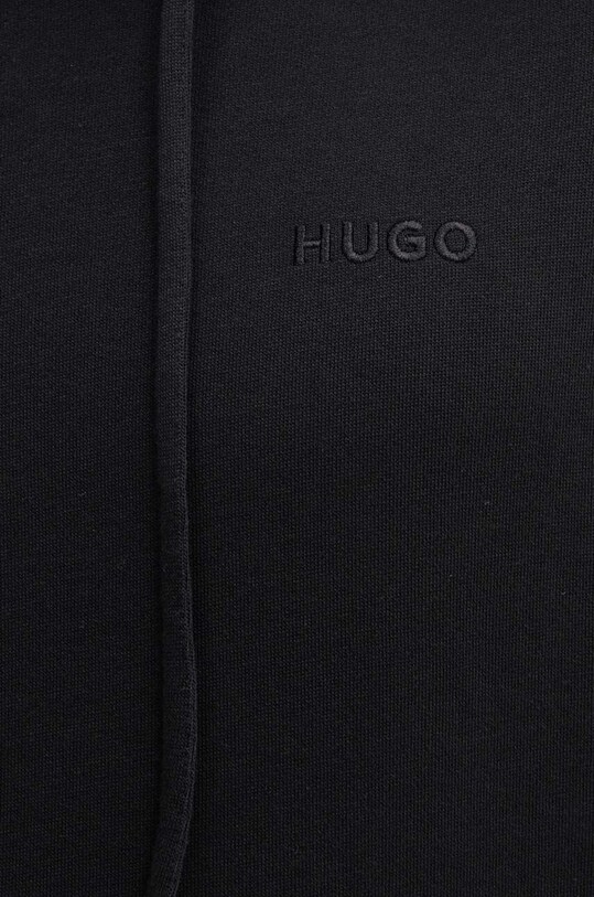 HUGO bluza bawełniana 50520502 czarny