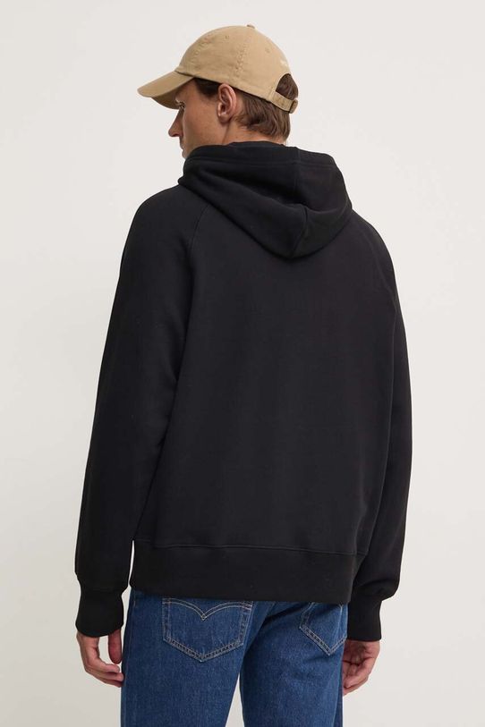 Ρούχα Βαμβακερή μπλούζα PS Paul Smith M2R.960X.NP4642 μαύρο