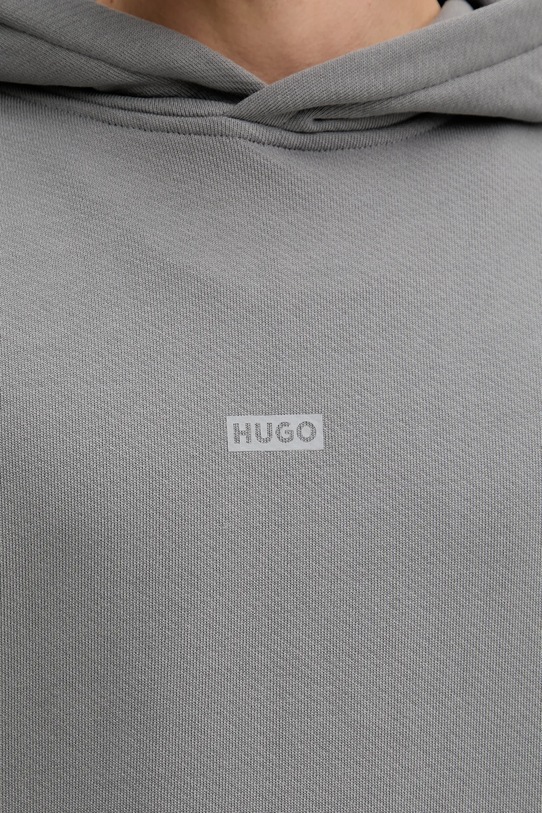 Bavlnená mikina Hugo Blue 50510724 sivá