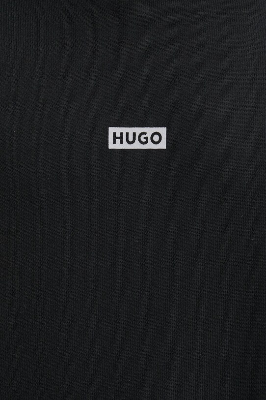 Бавовняна кофта Hugo Blue 50510724 чорний