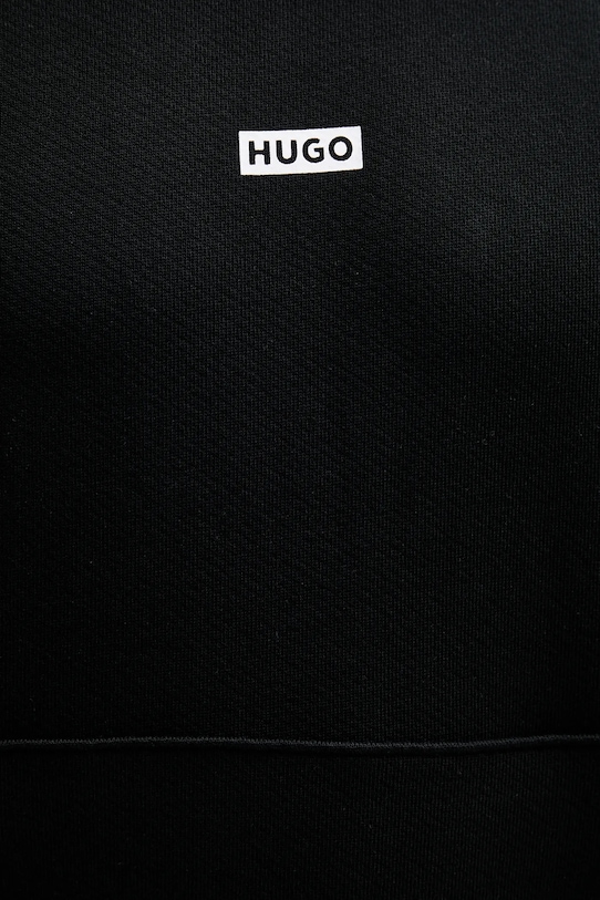 Bombažen pulover Hugo Blue črna 50510724