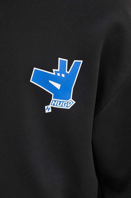 HUGO Blue bluza bawełniana 50519957 czarny