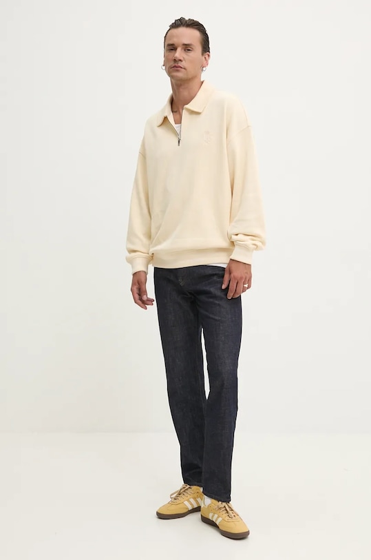 Mikina HUGO 50516613 béžová AW24