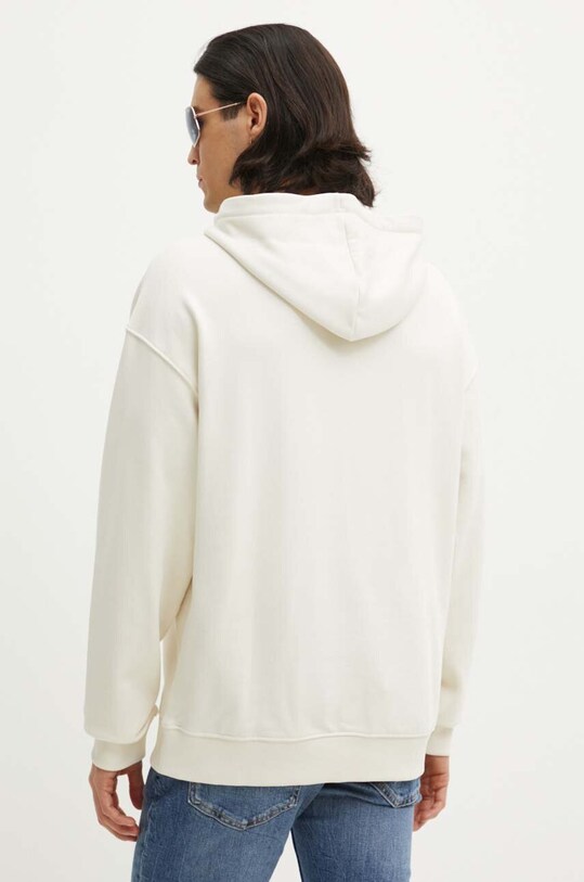 Odzież HUGO bluza bawełniana 50516655 beżowy