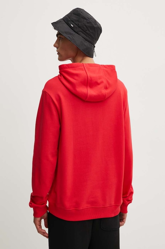 Odzież HUGO bluza bawełniana 50520159 czerwony