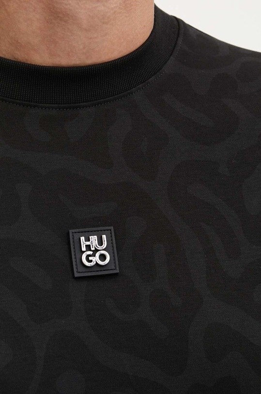 Μπλούζα HUGO 50522378 μαύρο