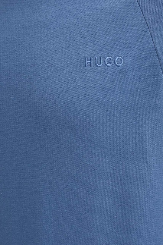 Βαμβακερό φούτερ HUGO 50520494 μπλε