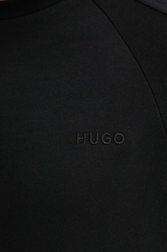 HUGO bluza bawełniana lounge 50520494 czarny