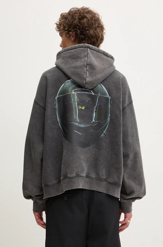 Mikina MSGM bavlna sivá 3740MM139.247584