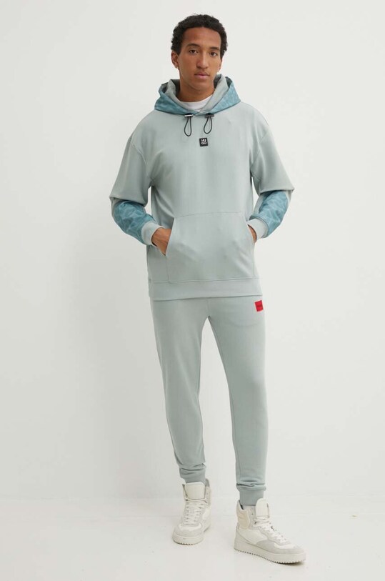 Кофта HUGO 50516719 сірий AW24