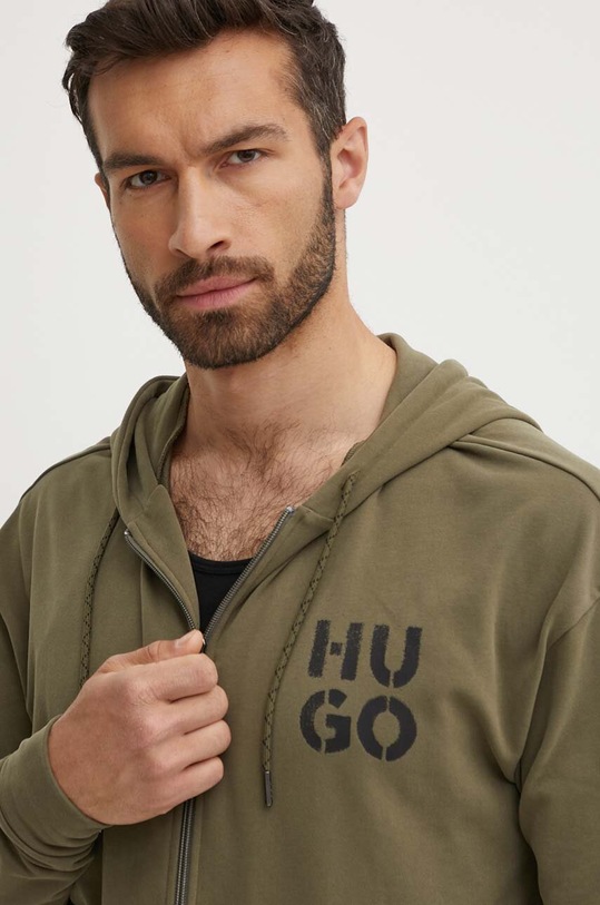 HUGO bluza zielony 50520457