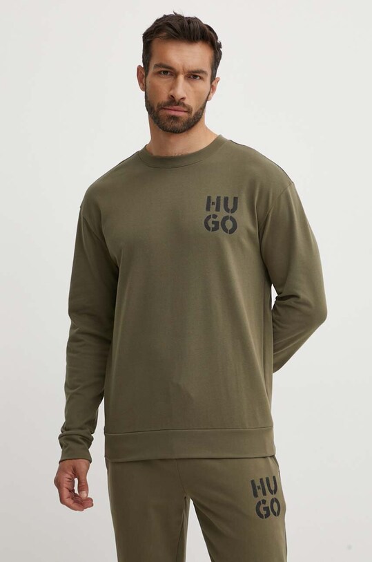Кофта лаунж HUGO зелёный 50520462