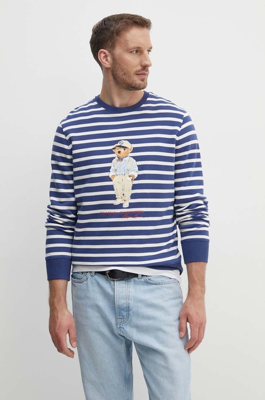 Mikina Polo Ralph Lauren potisk námořnická modř 710941864