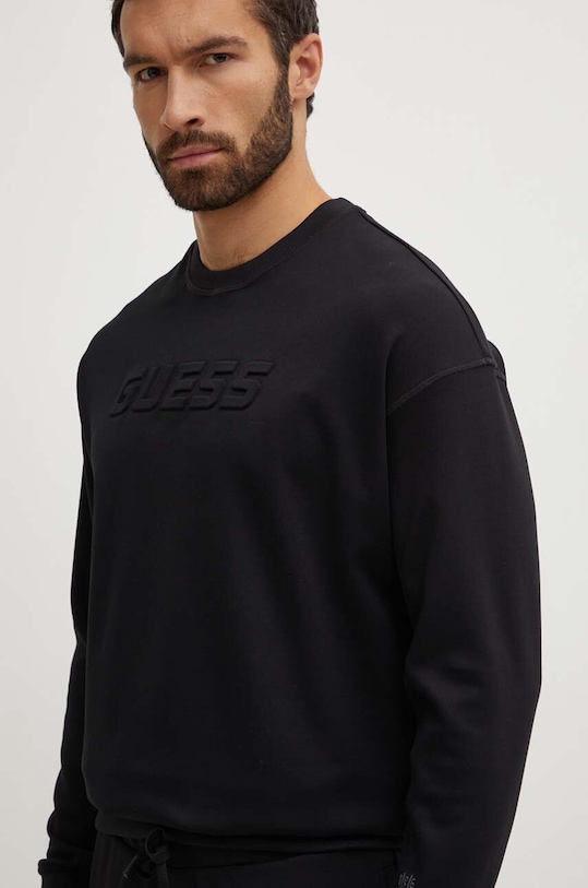 Guess bluza SHEEN pozostałe czarny Z4YQ06.KC3D2