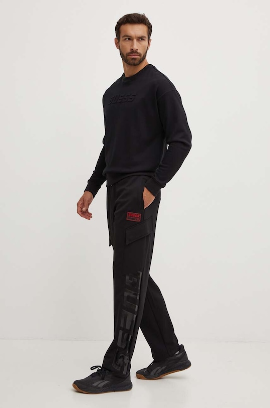 Guess bluza SHEEN Z4YQ06.KC3D2 czarny AW24