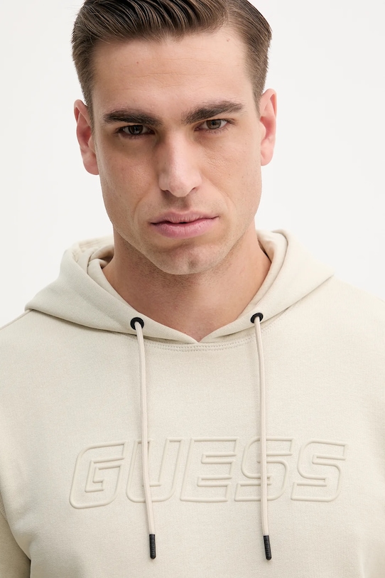 Oblačila Pulover Guess ALDWIN Z4YQ12.KAIJ1 bež