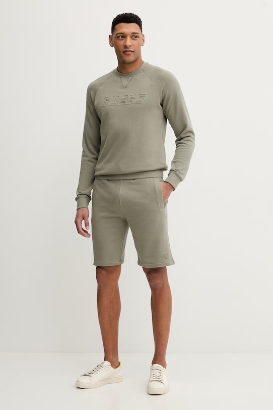 Суичър Guess ALDWIN Z4YQ16.KAIJ1 зелен SS25