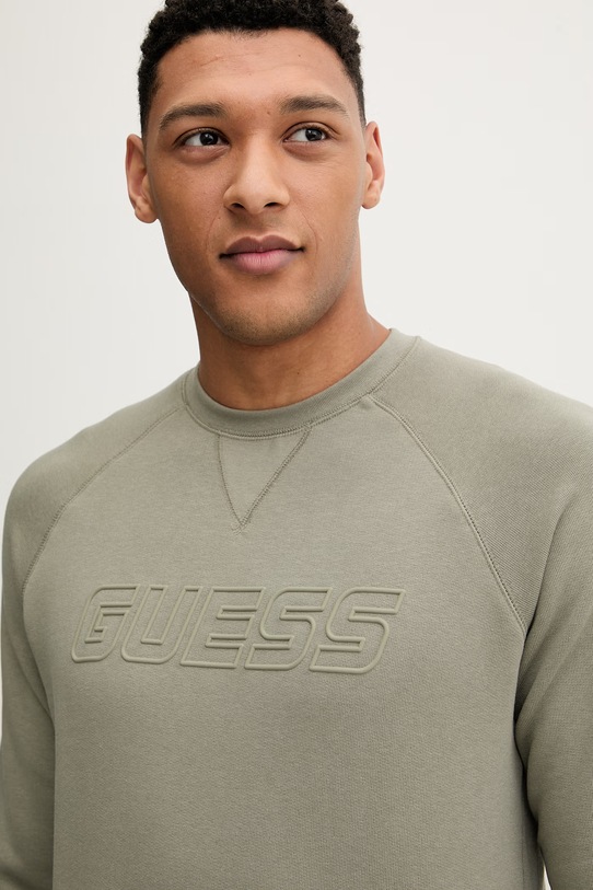 Суичър Guess ALDWIN зелен Z4YQ16.KAIJ1