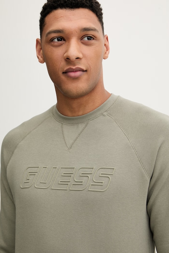 Суичър Guess ALDWIN зелен Z4YQ16.KAIJ1