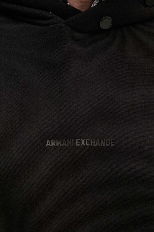 Armani Exchange bluza bawełniana 6DZMLJ.ZJ4XZ czarny