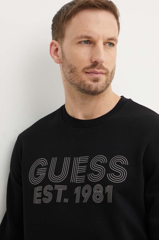 Guess bluza BEAU negru M4YQ08.K9Z21