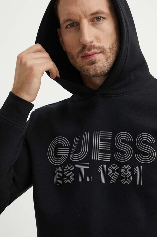 Guess bluza BEAU negru M4YQ36.K9Z21