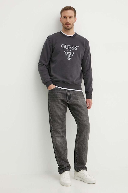 Guess bluza M4YQ07.KBY51 szary AW24